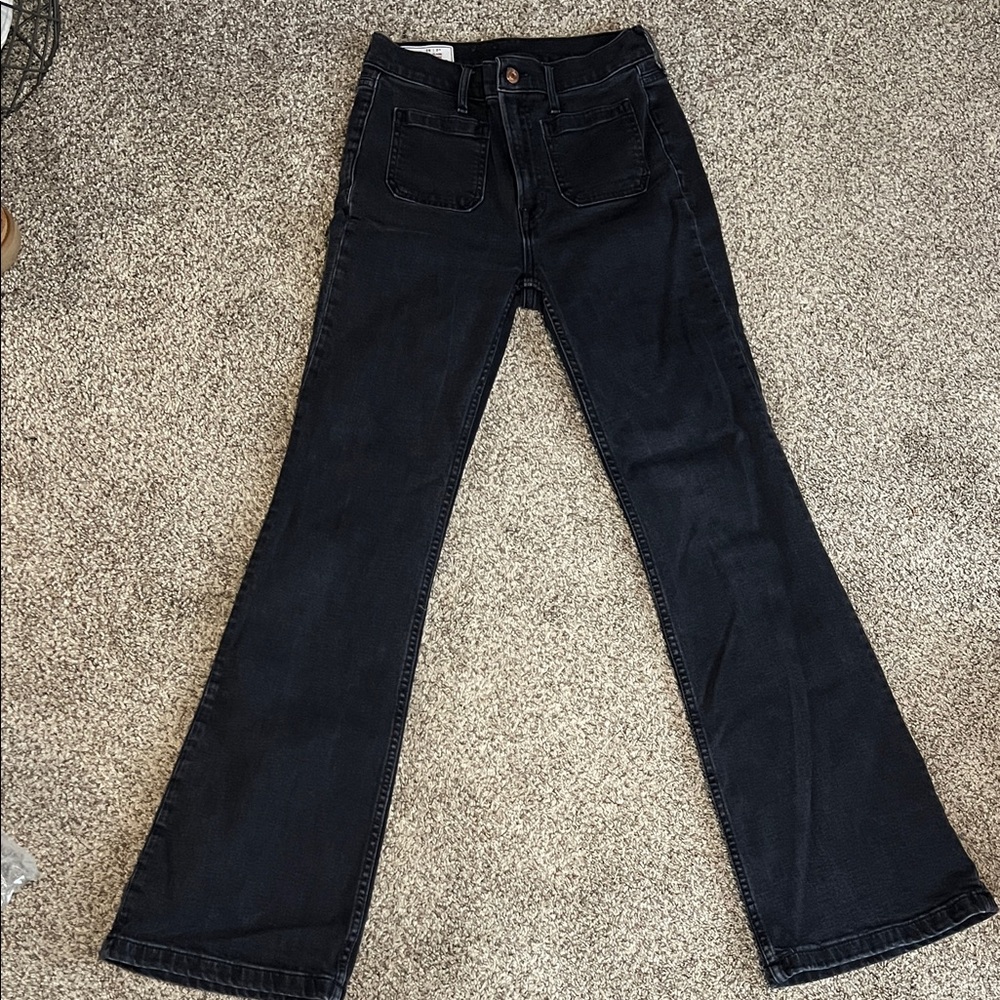 GAP Women's Black Flare Jeans